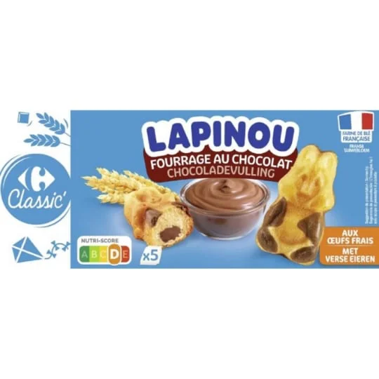 Gâteau fourré au chocolat
