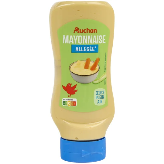 Mayonnaise allégée aux Oeufs frais flacon souple