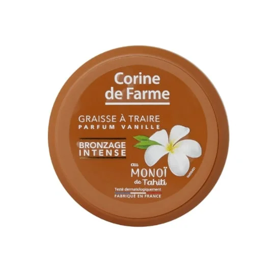 Graisse À Traire Bronzage Intense Parfum Vanille Au Monoï De Tahiti