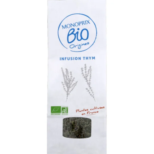 Infusion thym bio