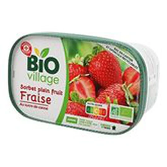 Bac Sorbet Fraise Bio