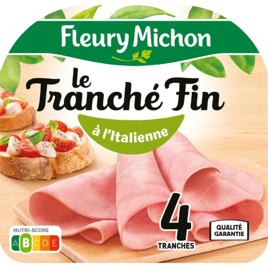 Jambon blanc Le Tranché Fin sans couenne