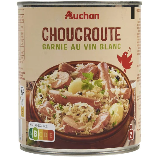 Choucroute garnie au vin blanc