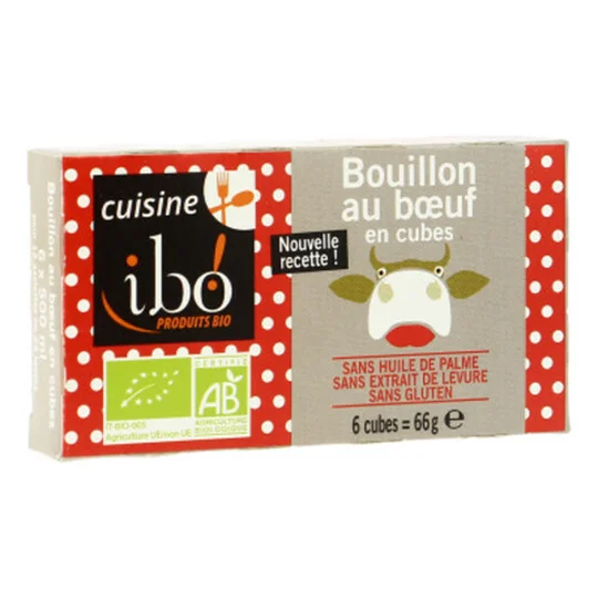 Bouillon De Boeuf En Cubes Bio