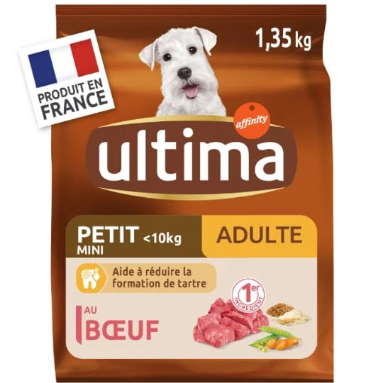 Croquettes pour chien petits au boeuf