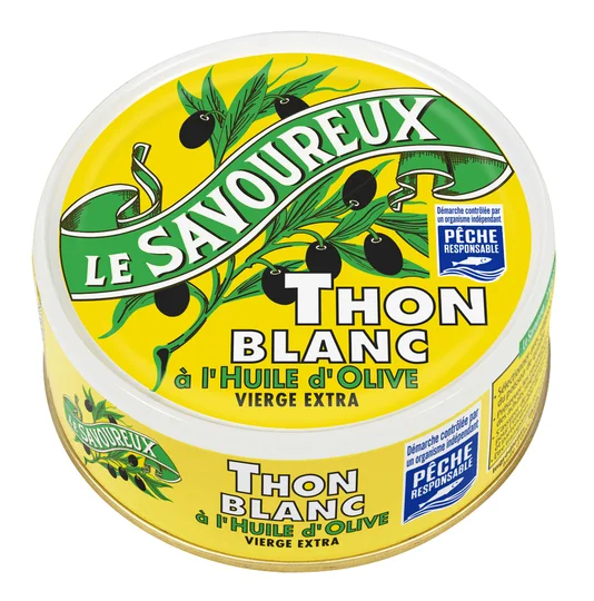 Thon blanc à l'huile d'olive vierge extra