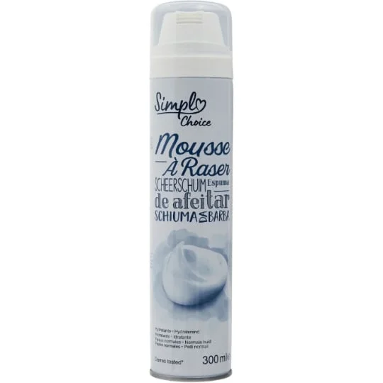 Mousse à raser hydratante