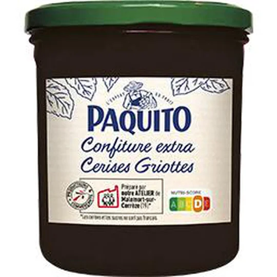 Confiture extra cerises griottes