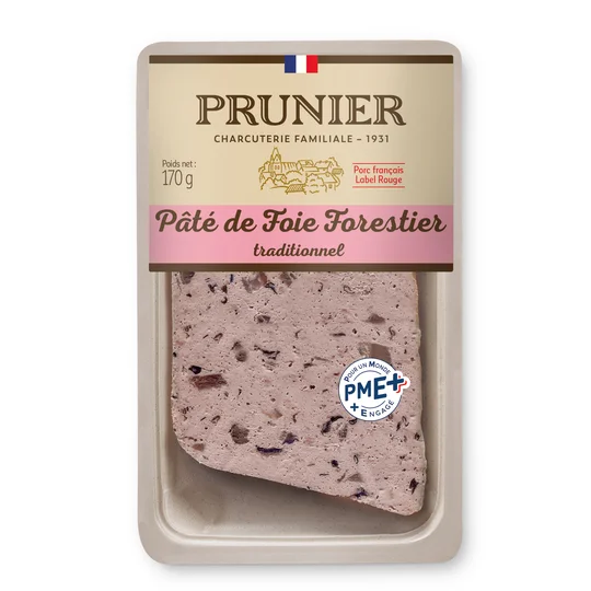 Pâté de foie forestier Prunier