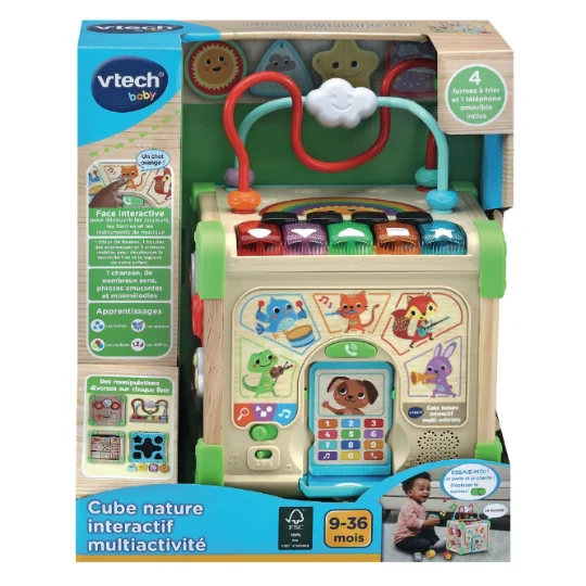 Cube nature intéractif multiactivité