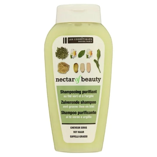 Shampoing purifiant thé vert et argile