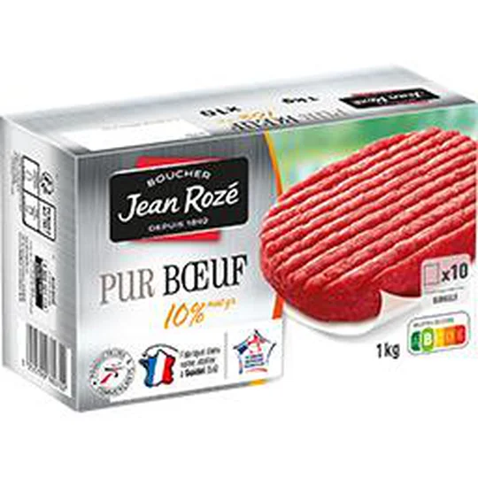 Steak haché pur boeuf 10% MG