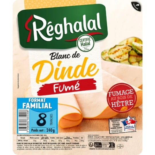 Blanc de Dinde Fumé Halal