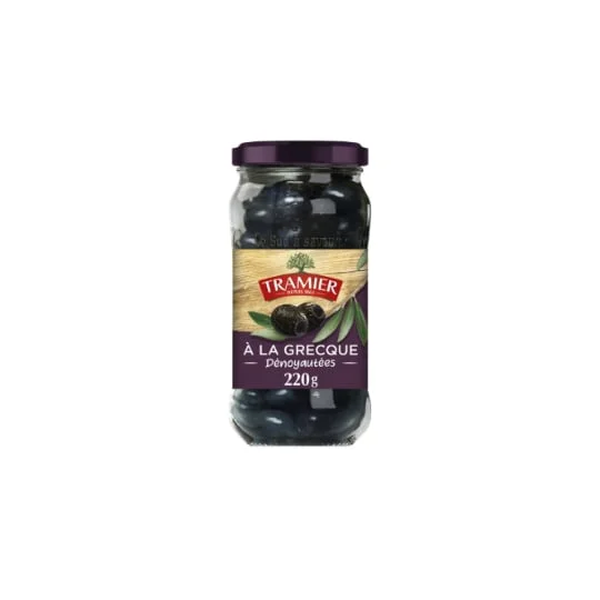 Olives noires à la grecque