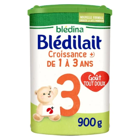 Lait bébé en poudre de croissance 3ème âge 1-3 ans