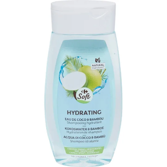 Shampoing hydratant eau de coco bambou