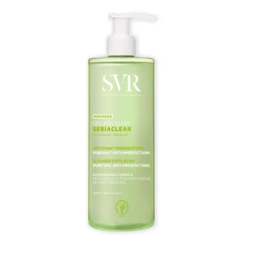 Gel Moussant Nettoyant Désincrustant Sebiaclear