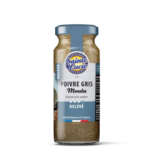 Poivre gris moulu