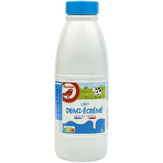 Lait demi-écrémé