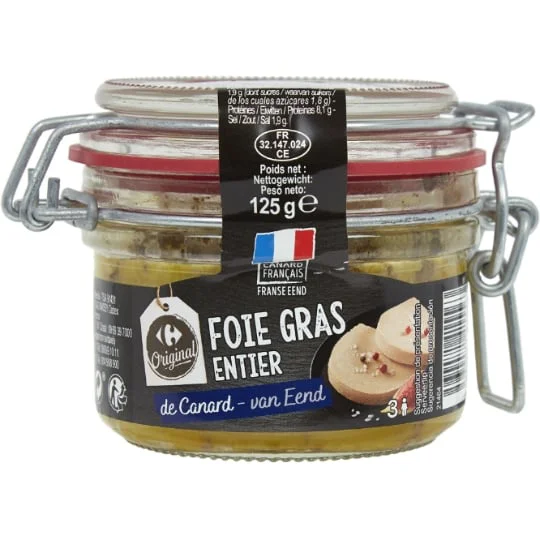 Foie gras de canard entier