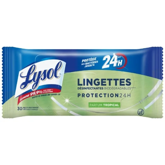Lingette Désinfectante Tropical