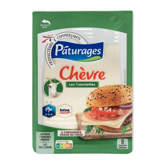 Tranches de chevre