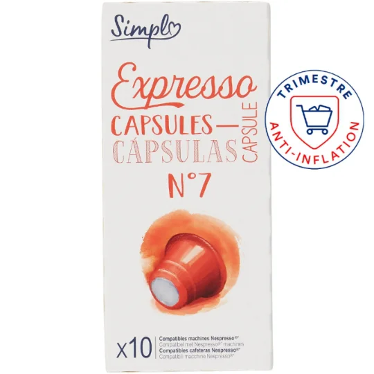 Café capsules Compatibles Nespresso expresso