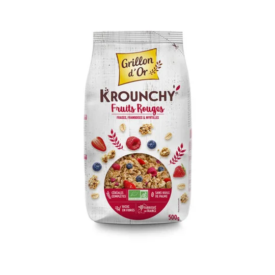 Crunchy Fruits Rouges Bio