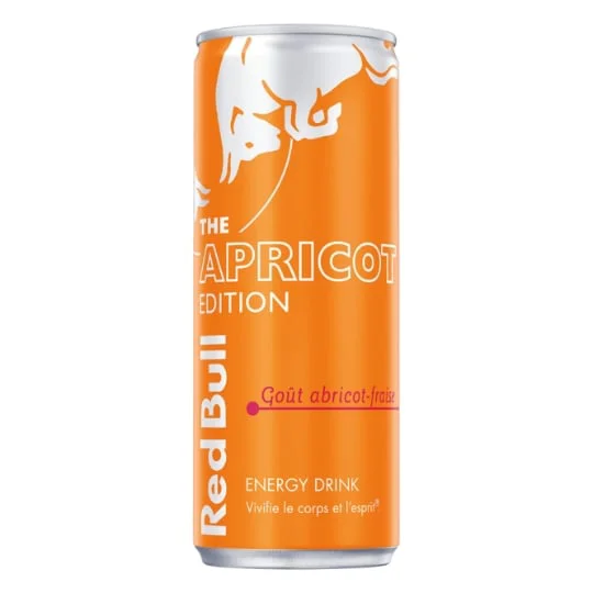 Boisson énergisante Summer Edition Goût Abricot-Fraise