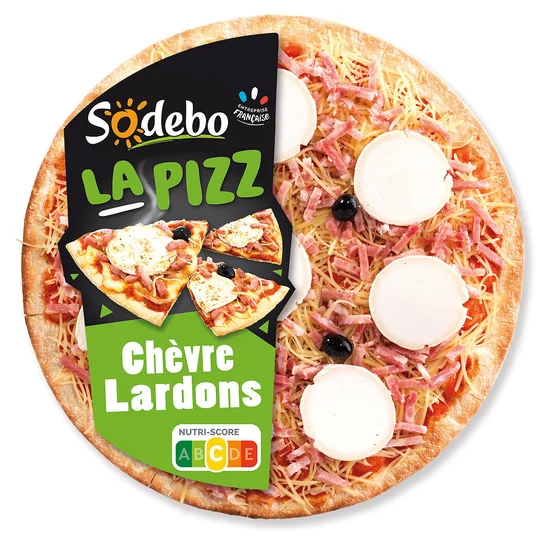 Pizza La Pizz Chèvre lardons