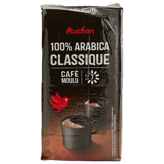 Café moulu 100% arabica classique