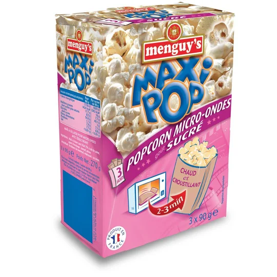 Pop corn Goût sucré