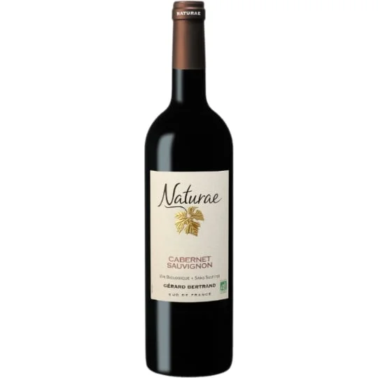 Vin Rouge Languedoc Roussillon IGP Pays d'Oc Naturae Cabernet Sauvignon "Sans Sulfites Ajoutés" Bio