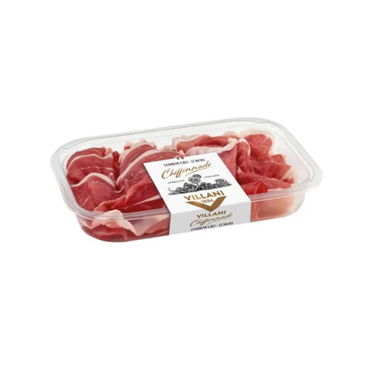 Chiffonnade de jambon cru pastorello. 12 mois. Sans conservateur