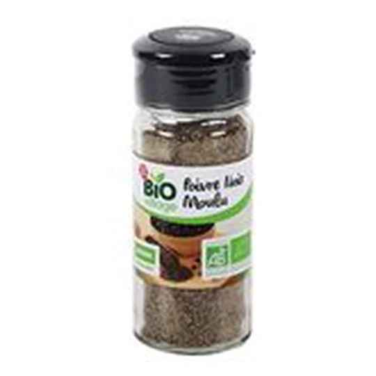 Poivre Noir moulu Bio