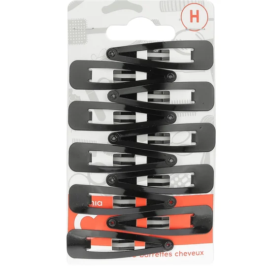 Barrettes en métal