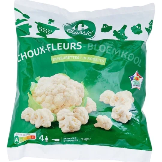Choux-fleurs en fleurettes