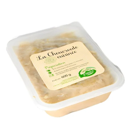 Plat cuisiné choucroute