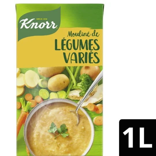 Soupe Mouliné de Légumes Variés