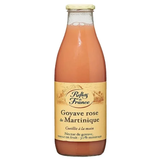 Jus goyave rose de Martinique