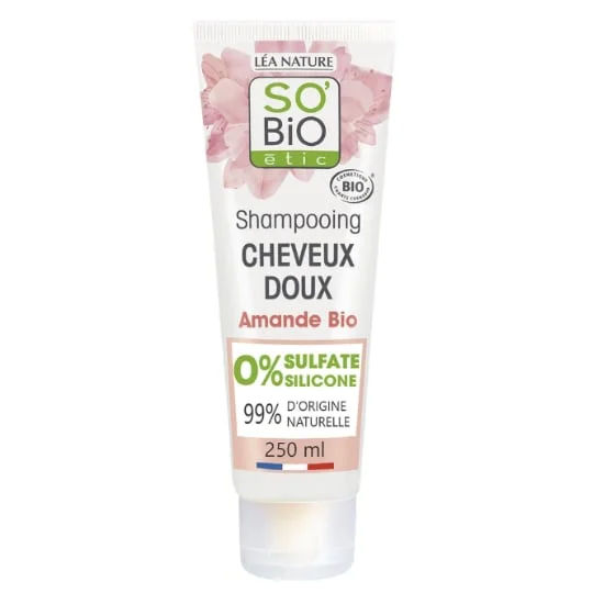 Shampoing au Lait d'Amande Cheveux Doux Bio