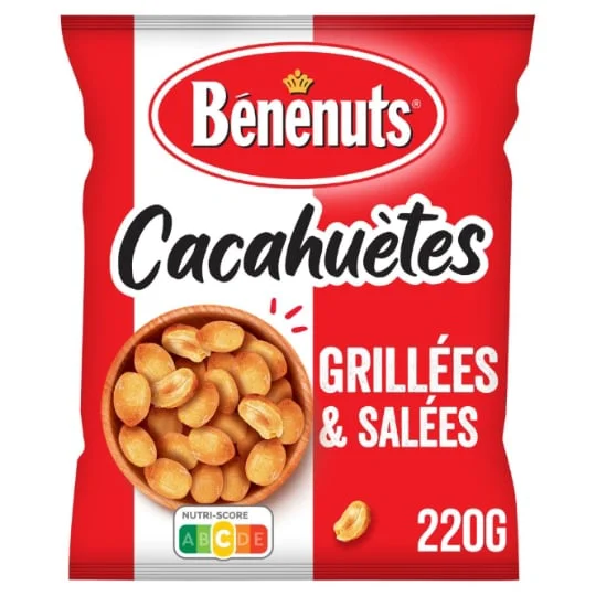Cacahuètes grillées & salées