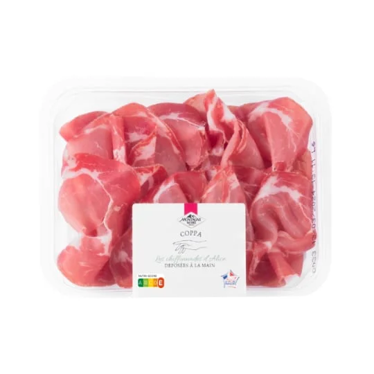 Chiffonnade de coppa