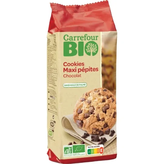 Cookies bio pépites de chocolat