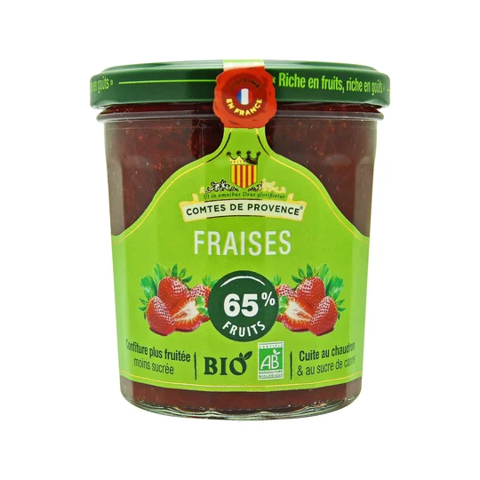 Confiture bio Fraise