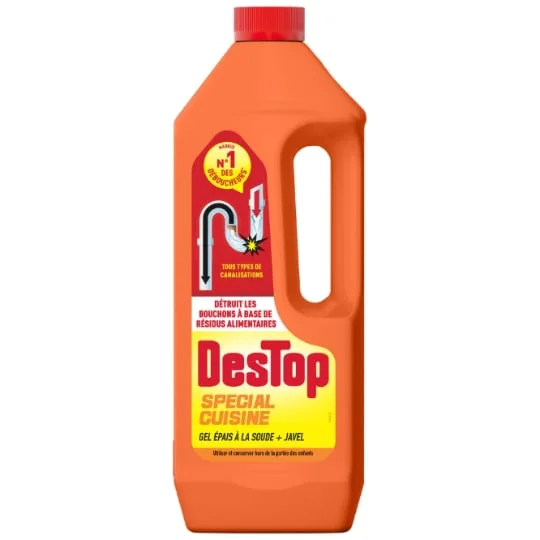 Déboucheur gel spécial cuisine