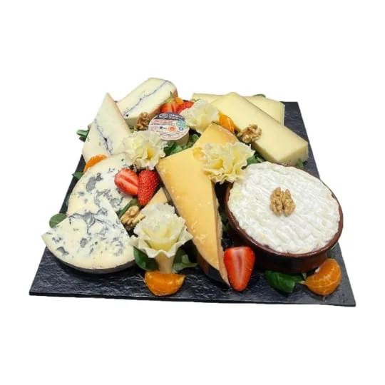 Plateau du fromager: 6 fromages élaboré en magasin