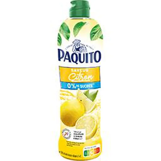 Boisson concentrée citron 0% de sucres