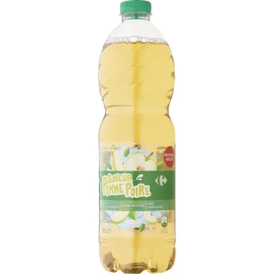 Boisson saveur pomme poire