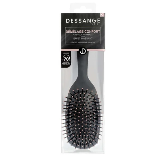 Brosse Rectangulaire cheveux normaux nylon Grand Modèle